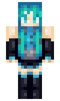 HatsuneMarvin minecraft skin