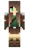 DereBear minecraft skin