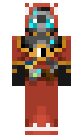 Orangeasaurus minecraft skin