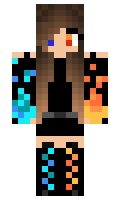 FireGirl minecraft skin