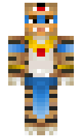 Cluster minecraft skin