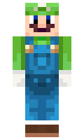 Luigination minecraft skin