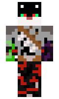 Snowfoxknight minecraft skin