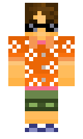 DivingTiger minecraft skin