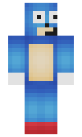 Sanic minecraft skin