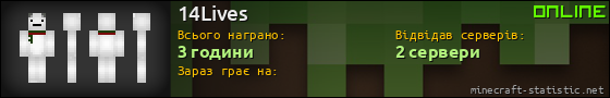Юзербар 560x90 для 14Lives
