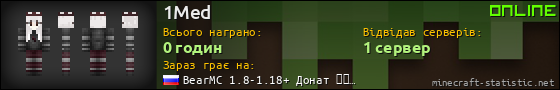 Юзербар 560x90 для 1Med