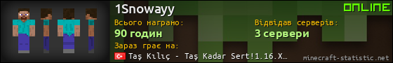 Юзербар 560x90 для 1Snowayy