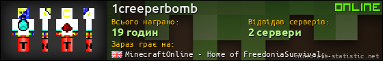 Юзербар 560x90 для 1creeperbomb