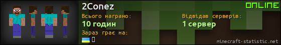 Юзербар 560x90 для 2Conez
