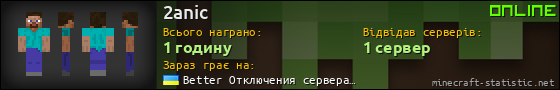 Юзербар 560x90 для 2anic