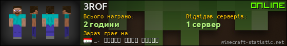 Юзербар 560x90 для 3ROF