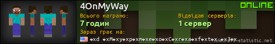 Юзербар 560x90 для 4OnMyWay