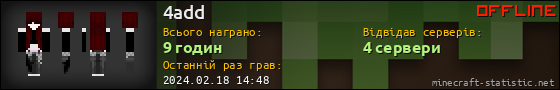 Юзербар 560x90 для 4add
