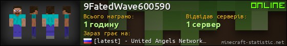 Юзербар 560x90 для 9FatedWave600590
