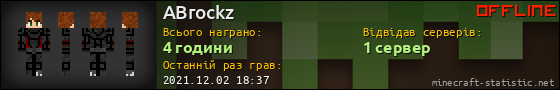 Юзербар 560x90 для ABrockz