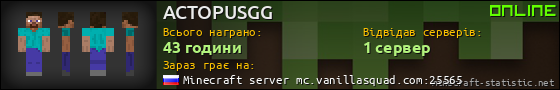 Юзербар 560x90 для ACTOPUSGG