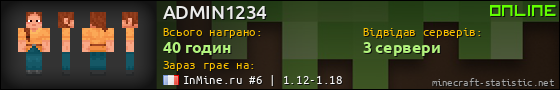 Юзербар 560x90 для ADMIN1234
