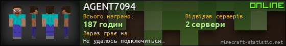 Юзербар 560x90 для AGENT7094