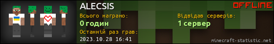 Юзербар 560x90 для ALECSIS
