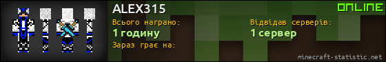 Юзербар 560x90 для ALEX315