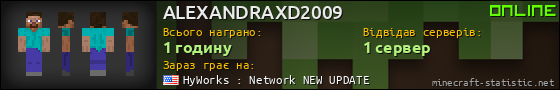 Юзербар 560x90 для ALEXANDRAXD2009