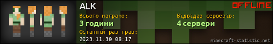 Юзербар 560x90 для ALK