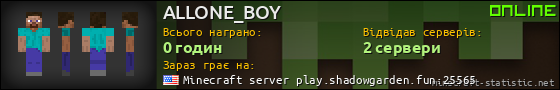 Юзербар 560x90 для ALLONE_BOY