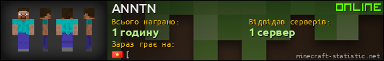 Юзербар 560x90 для ANNTN