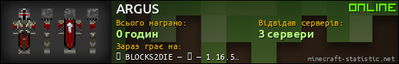 Юзербар 560x90 для ARGUS
