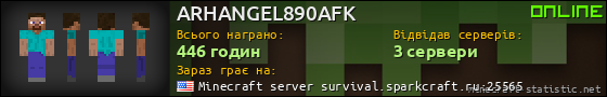 Юзербар 560x90 для ARHANGEL890AFK