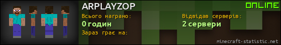 Юзербар 560x90 для ARPLAYZOP