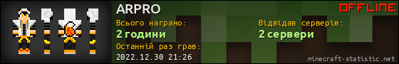 Юзербар 560x90 для ARPRO