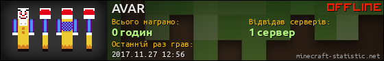 Юзербар 560x90 для AVAR