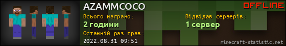 Юзербар 560x90 для AZAMMCOCO