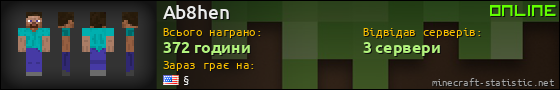 Юзербар 560x90 для Ab8hen
