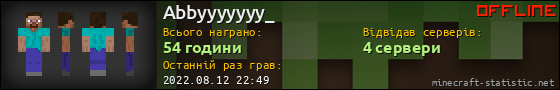 Юзербар 560x90 для Abbyyyyyyy_