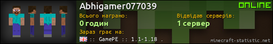 Юзербар 560x90 для Abhigamer077039