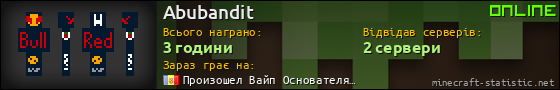 Юзербар 560x90 для Abubandit