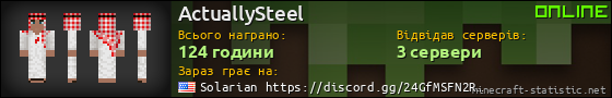 Юзербар 560x90 для ActuallySteel