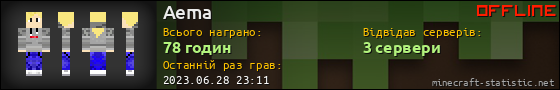 Юзербар 560x90 для Aema