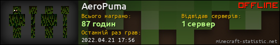 Юзербар 560x90 для AeroPuma