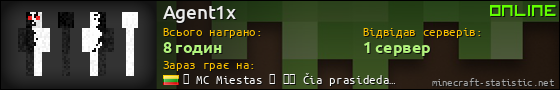 Юзербар 560x90 для Agent1x