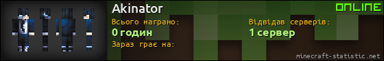 Юзербар 560x90 для Akinator