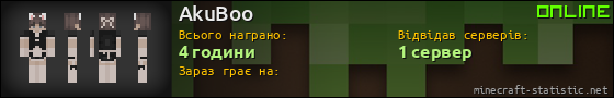 Юзербар 560x90 для AkuBoo
