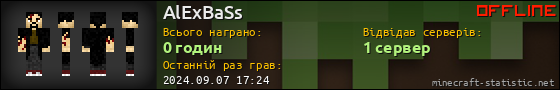 Юзербар 560x90 для AlExBaSs