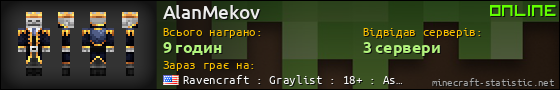 Юзербар 560x90 для AlanMekov