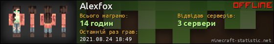 Юзербар 560x90 для Alexfox