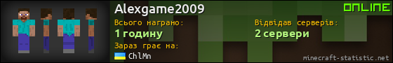 Юзербар 560x90 для Alexgame2009