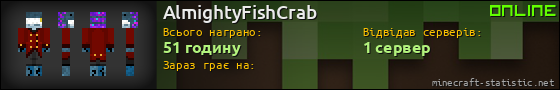 Юзербар 560x90 для AlmightyFishCrab